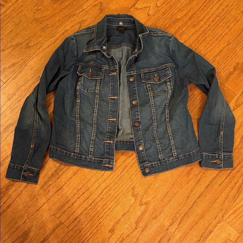 I ❤️ Ronson blue, jean jacket size large excellent condition